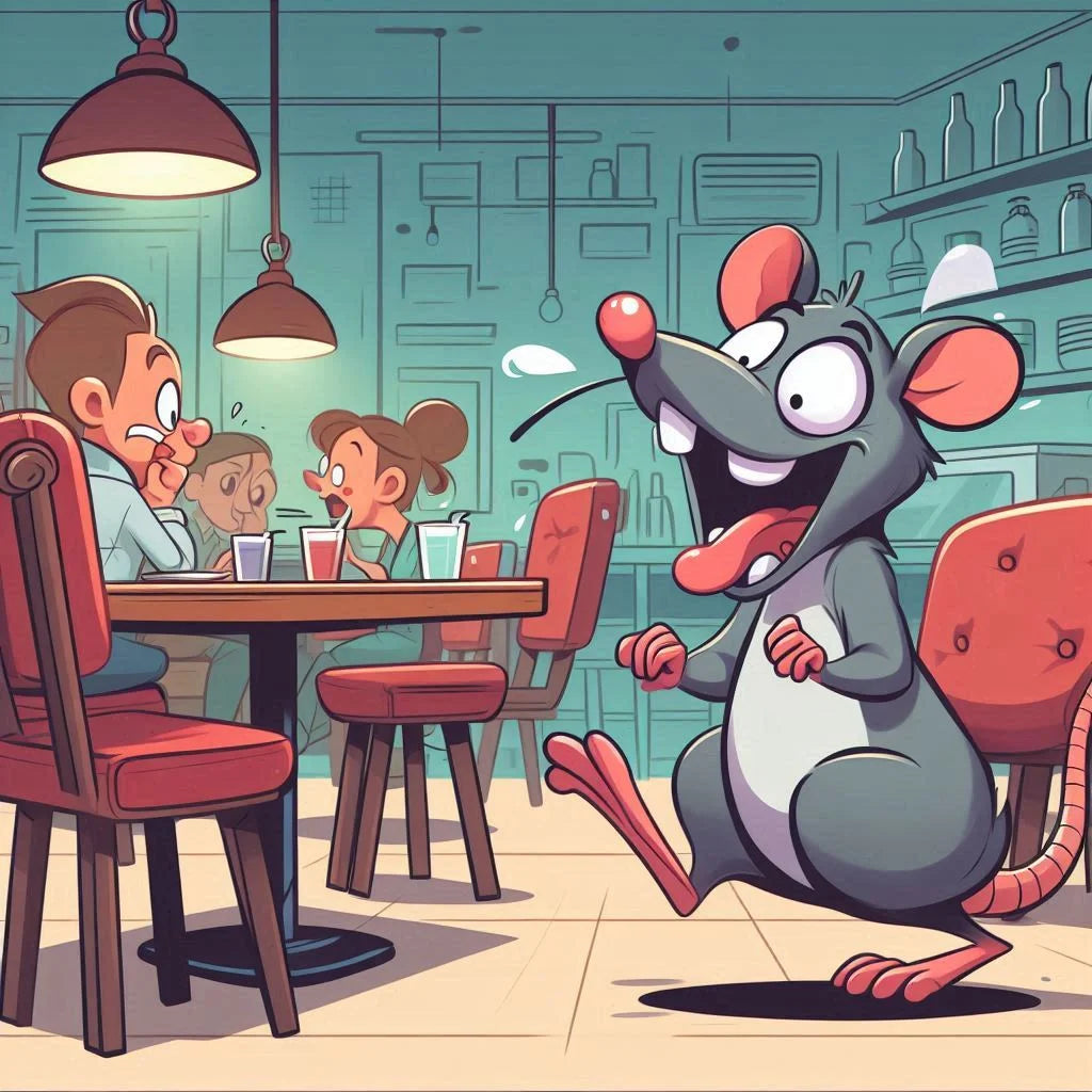 Rats in a restaurant