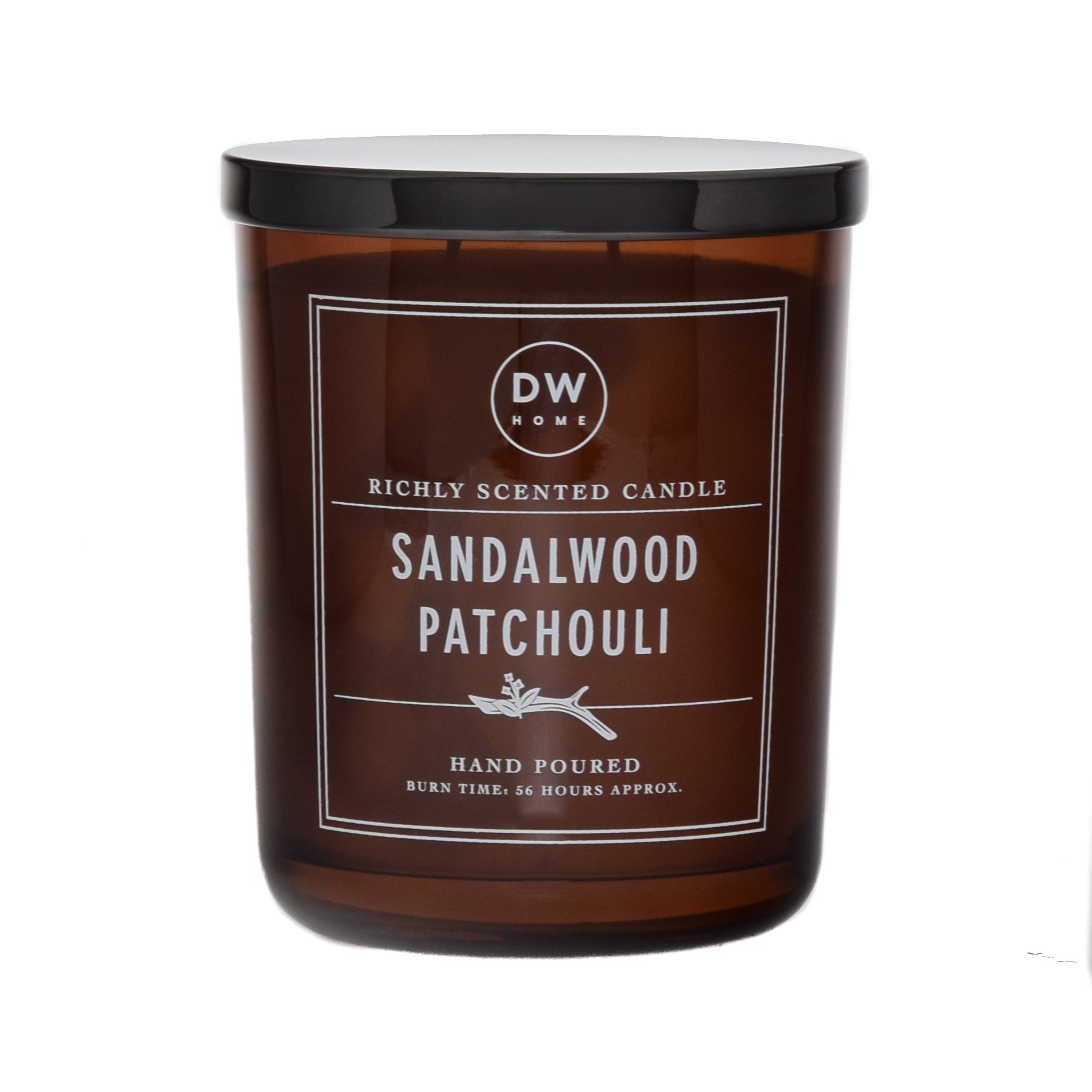 RICHLY SCENTED CANDLE SANDALWOOD PATCHOULI 