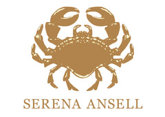 Crab logo. Serena Ansell Jewellery. Crab.