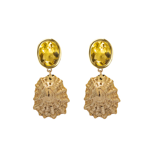 Constantine Bay Yellow Beryl Earrings