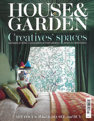 House & Garden magazine feature. Serena Ansell Jewellery House & Garden. Scallop shell earrings.