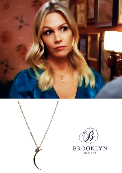 Jennie Garth Leo necklace