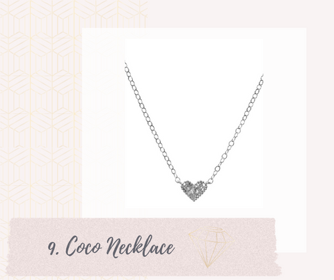 Coco heart necklace