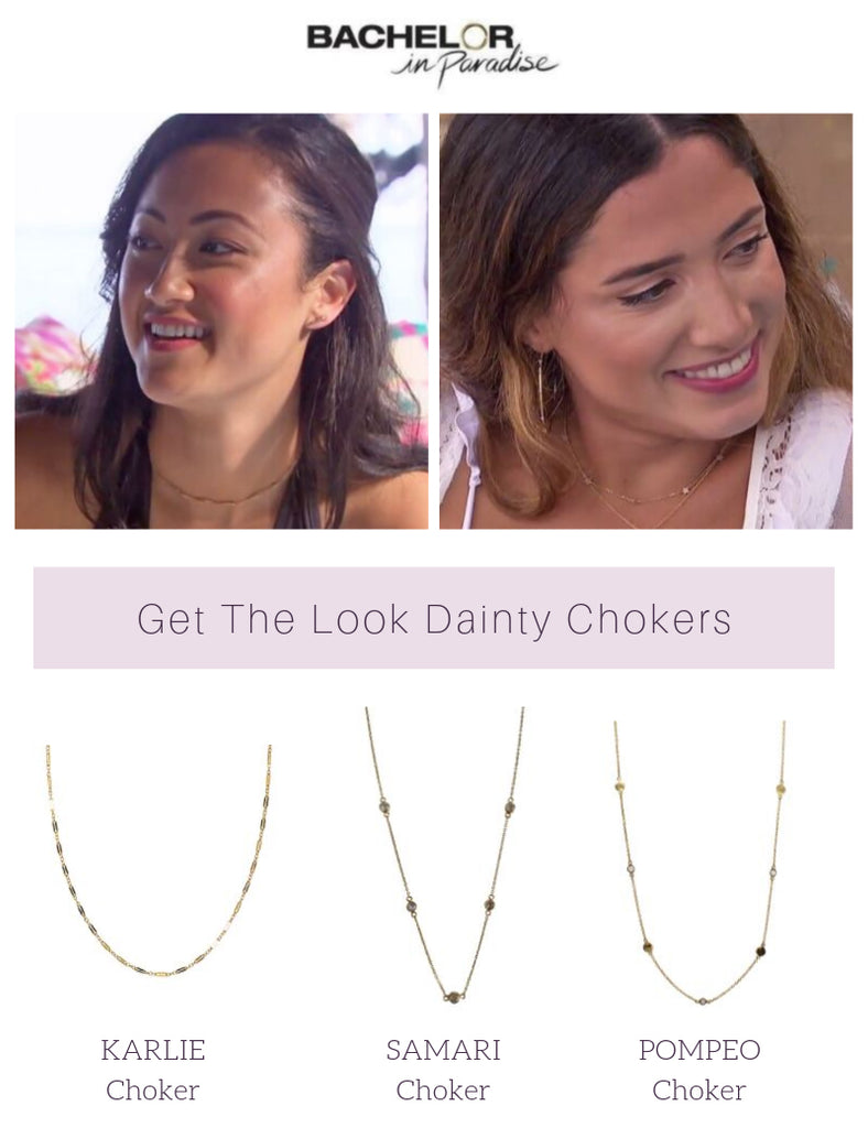 bachelor in paradise choker necklaces