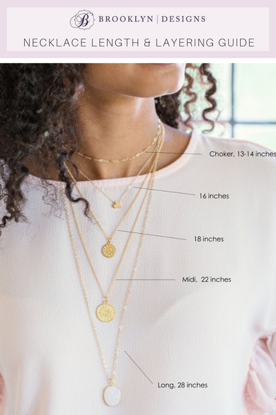 brooklyn designs necklace length and layering guide
