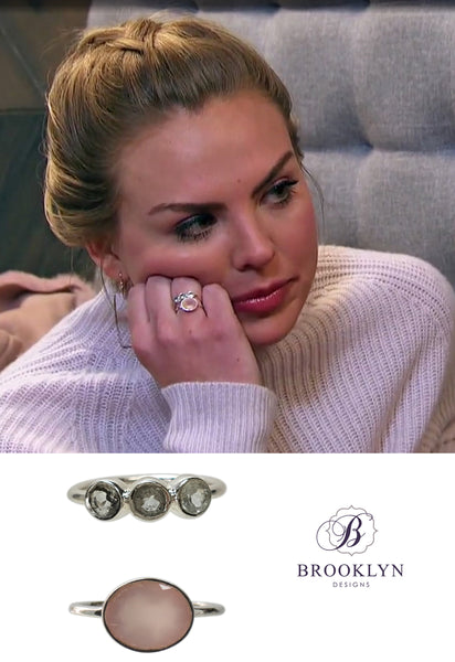 The Bachelorette Hannah B stacking rings