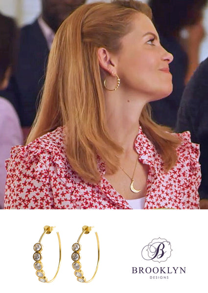 candace-cameron-bure-gold-hoop-earrings