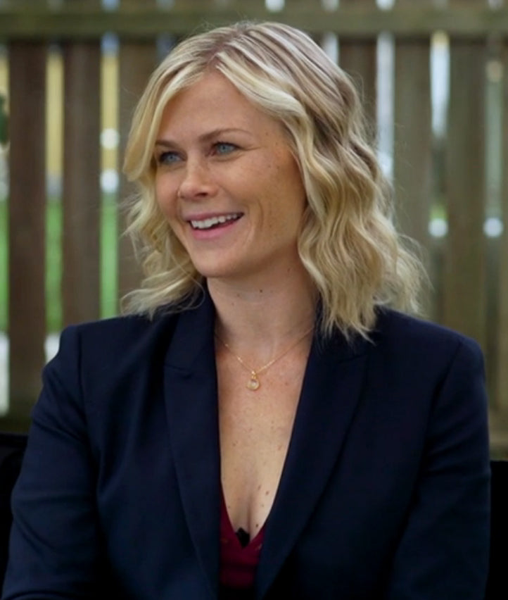 Monica Crystal Quartz Silver Necklace *As Seen On Alison Sweeney ...