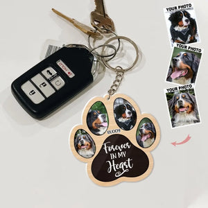 Personalized Custom Shaped Acrylic Keychain - Pet Lovers Custom Photo Upload - Gifts For Pet Owners, Pet Lovers, - Giftscus