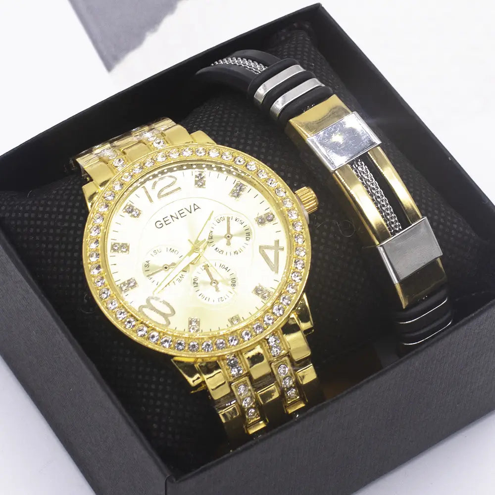 Quartz Business Watch Set