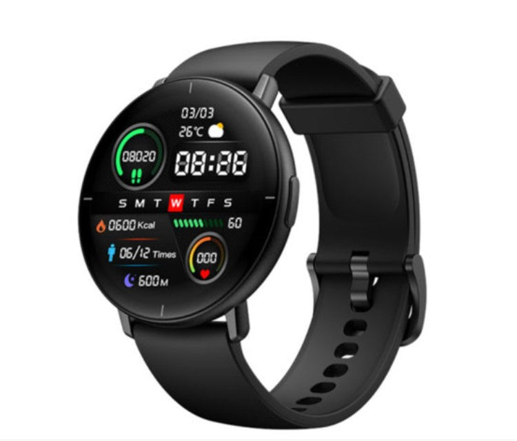 Smart Sports Watch with Heart Rate Monitoring in Multiple