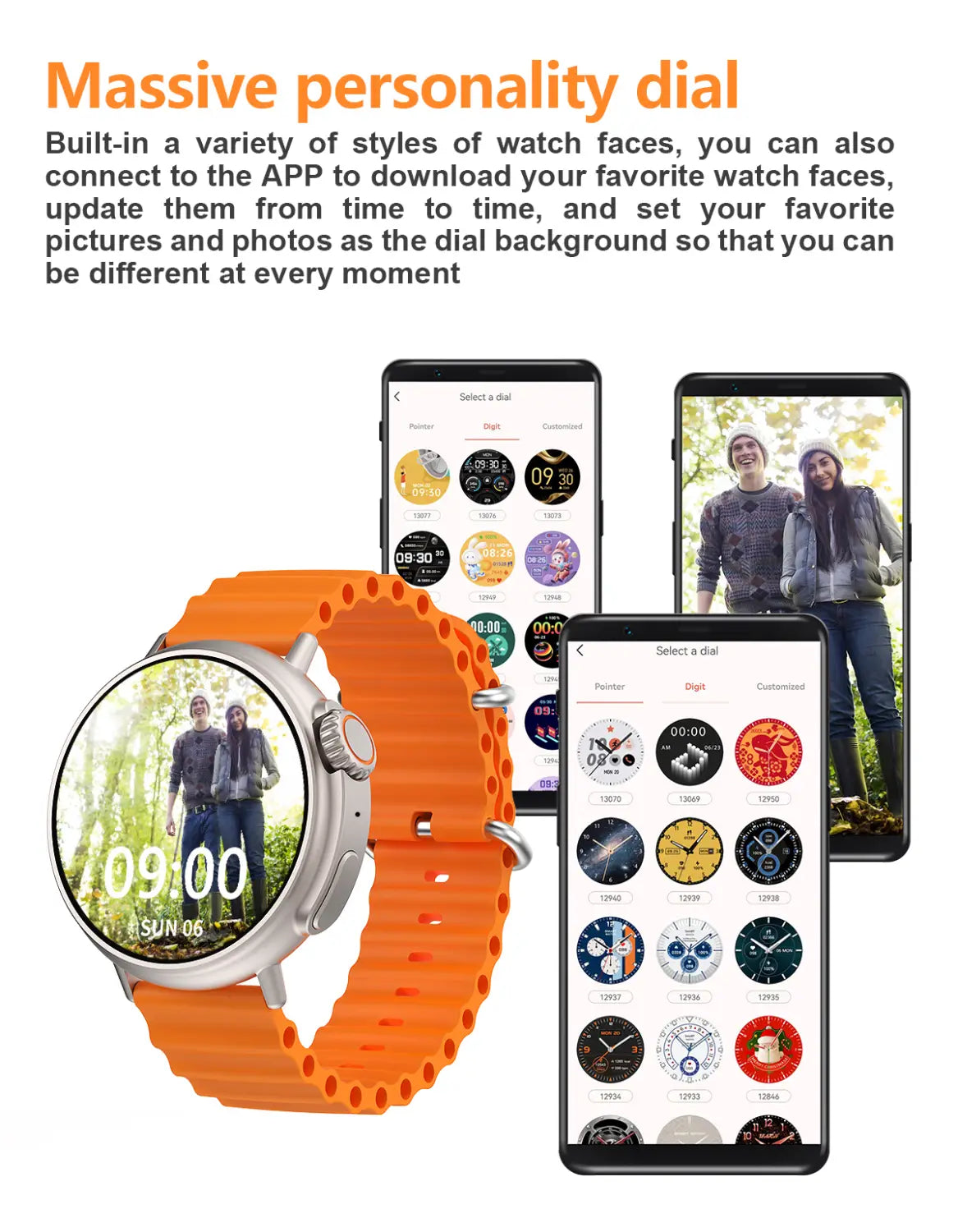 Slim Bluetooth Smart Watch