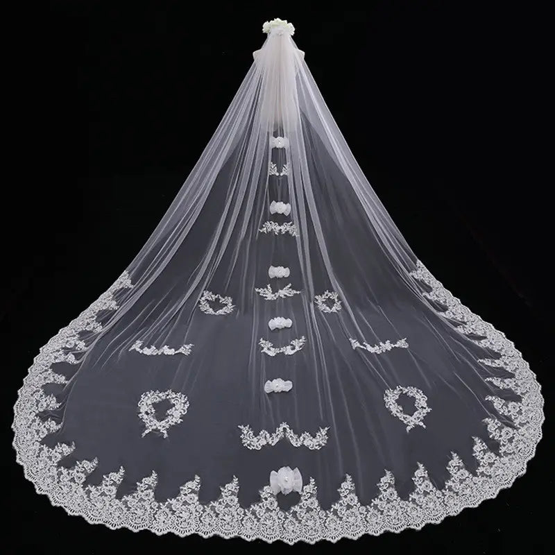 Long Bridal Veil