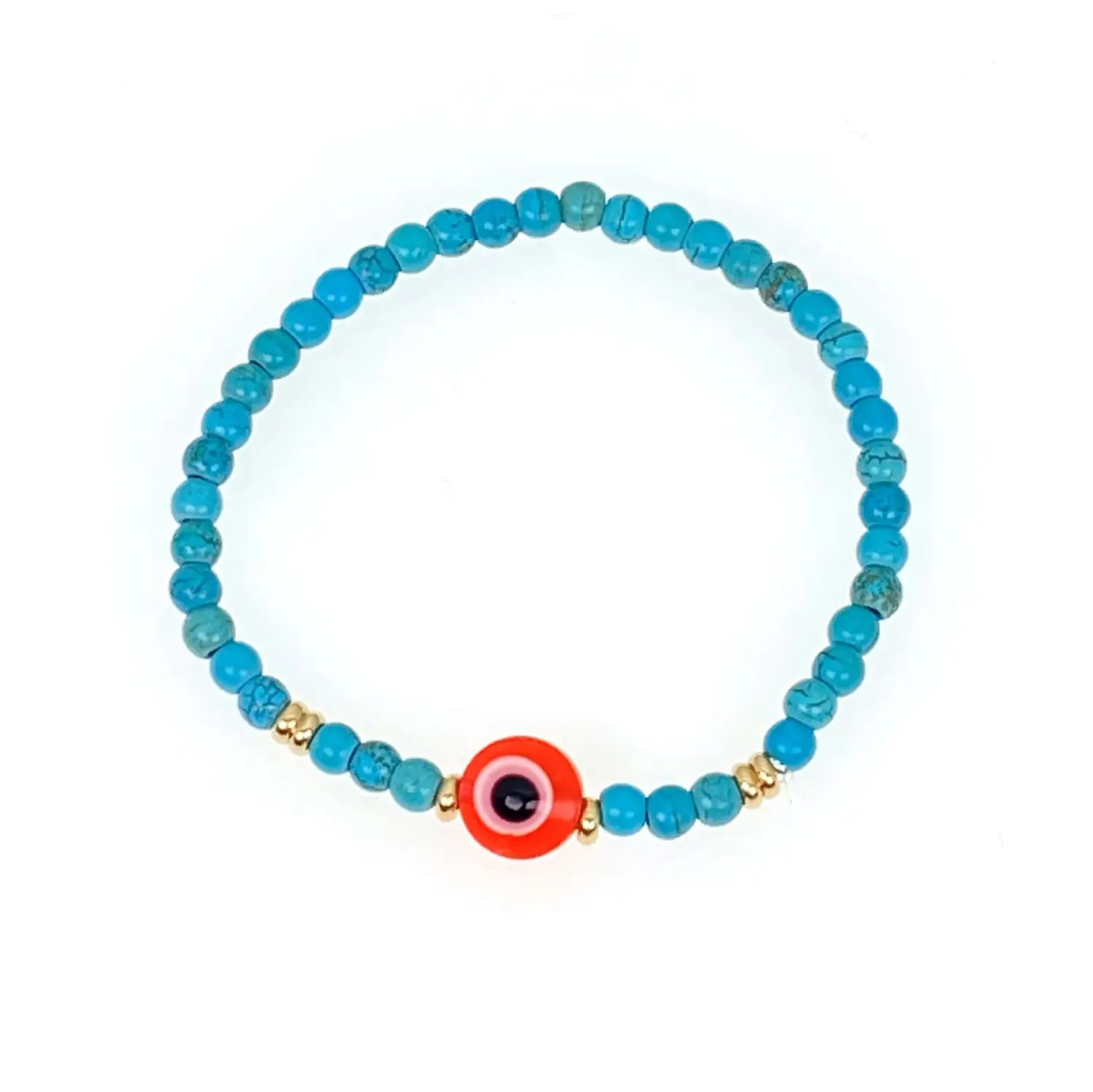 Natural Turquoise Lucky Bracelet