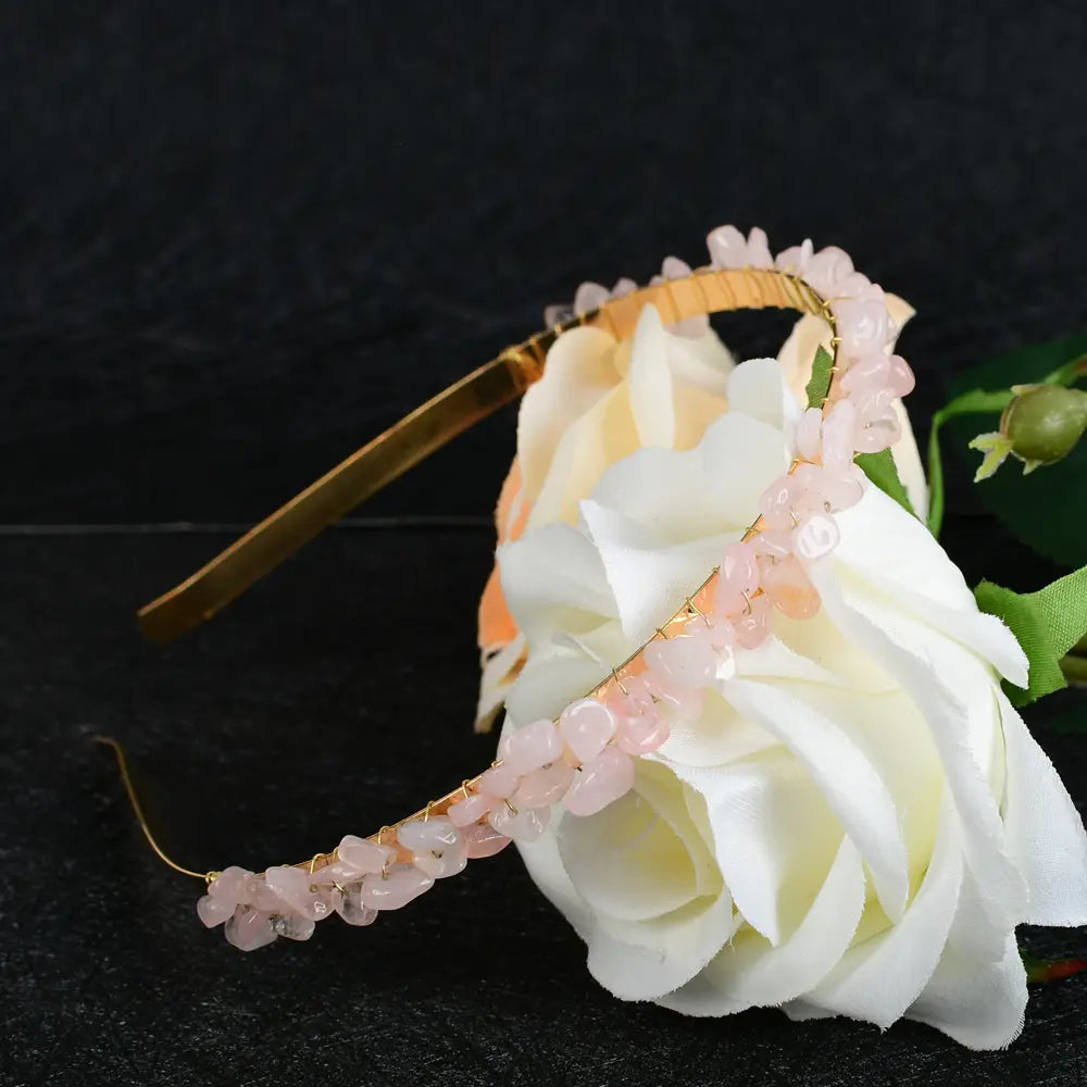 Amethyst Bridal Hair Comb Headband