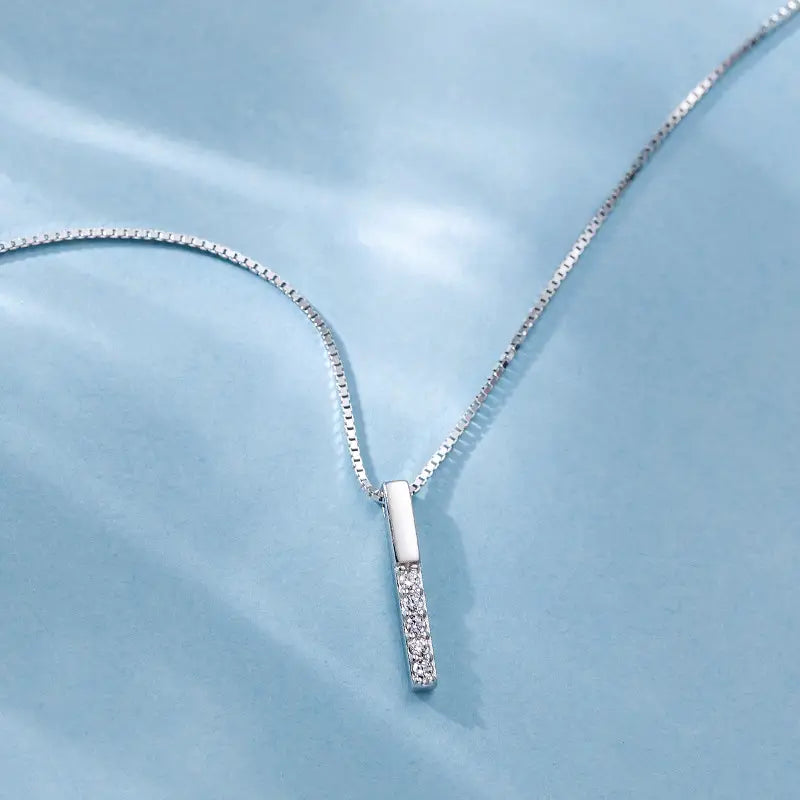 Micro Diamond Clavicle Necklace
