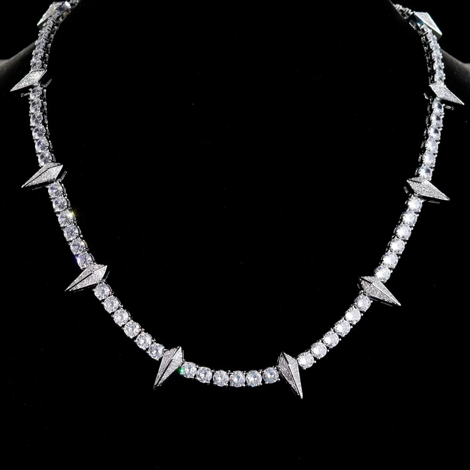 Fashion Copper Alloy Zircon Necklace