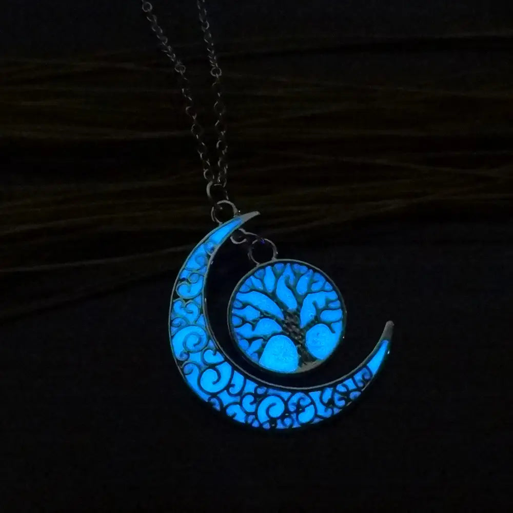 Multicolored Tree Of Life Necklace