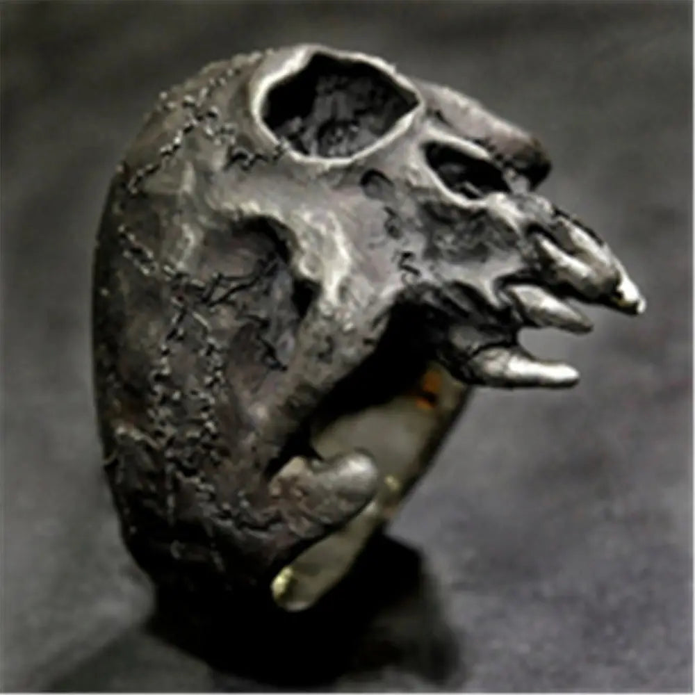 Creative Skull Tooth Ring