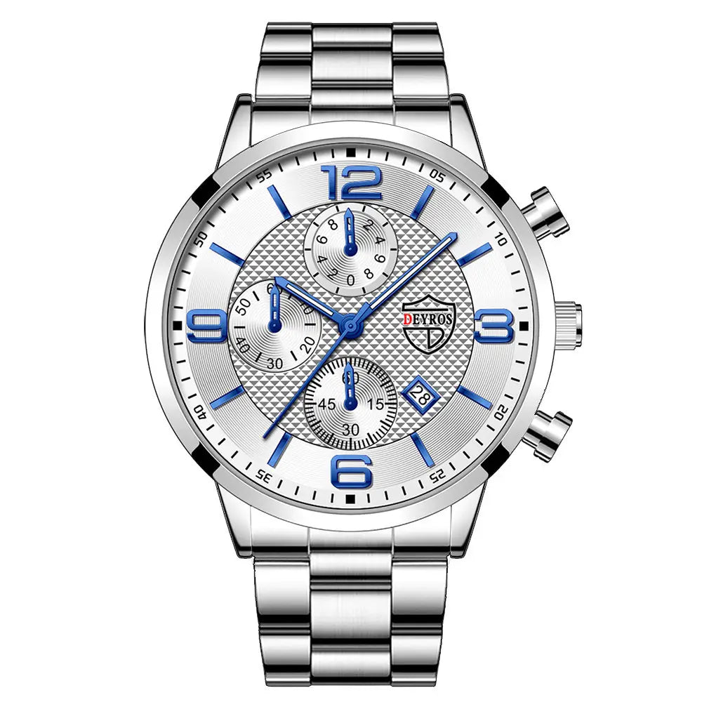 Luminous Steel Band Men’s Fashion Watch