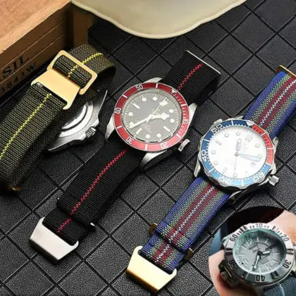 Parachute Nylon Canvas Watch Strap