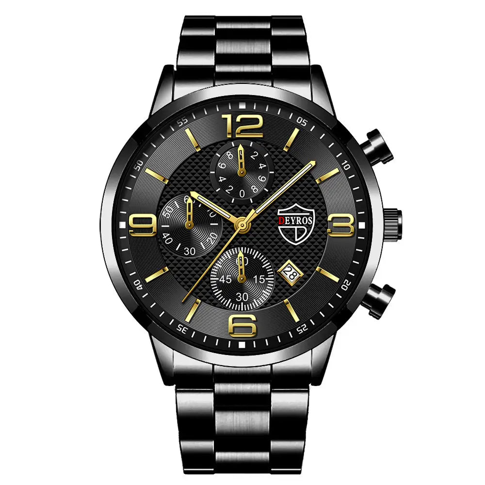 Luminous Steel Band Men’s Fashion Watch