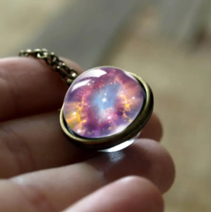 Nebula Galaxy Pendant Necklace