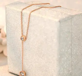 Rose Gold Stainless Steel Necklace