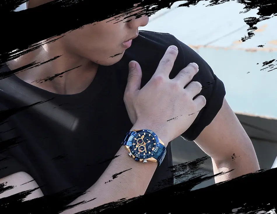 Men’s Trendy Fashion Luminous Watch