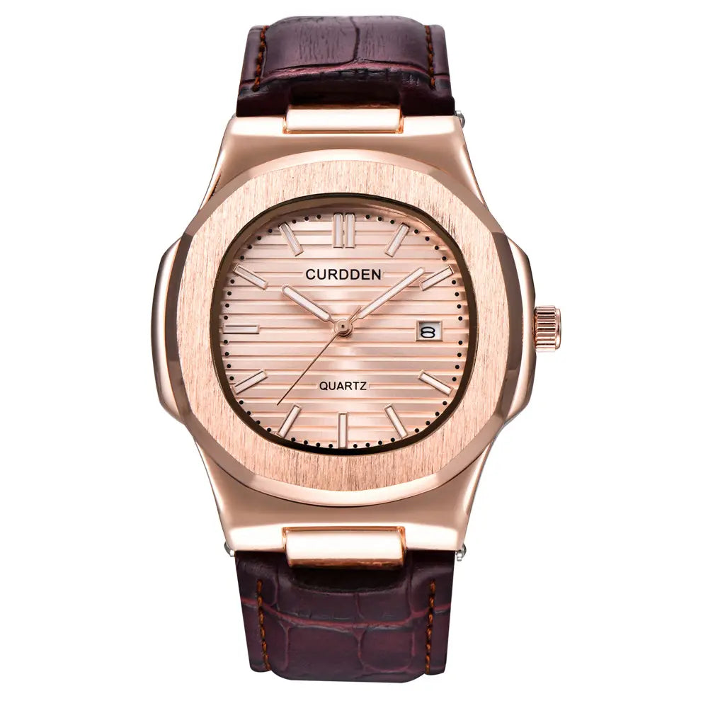 Belt Calendar Men’s Quartz Watch