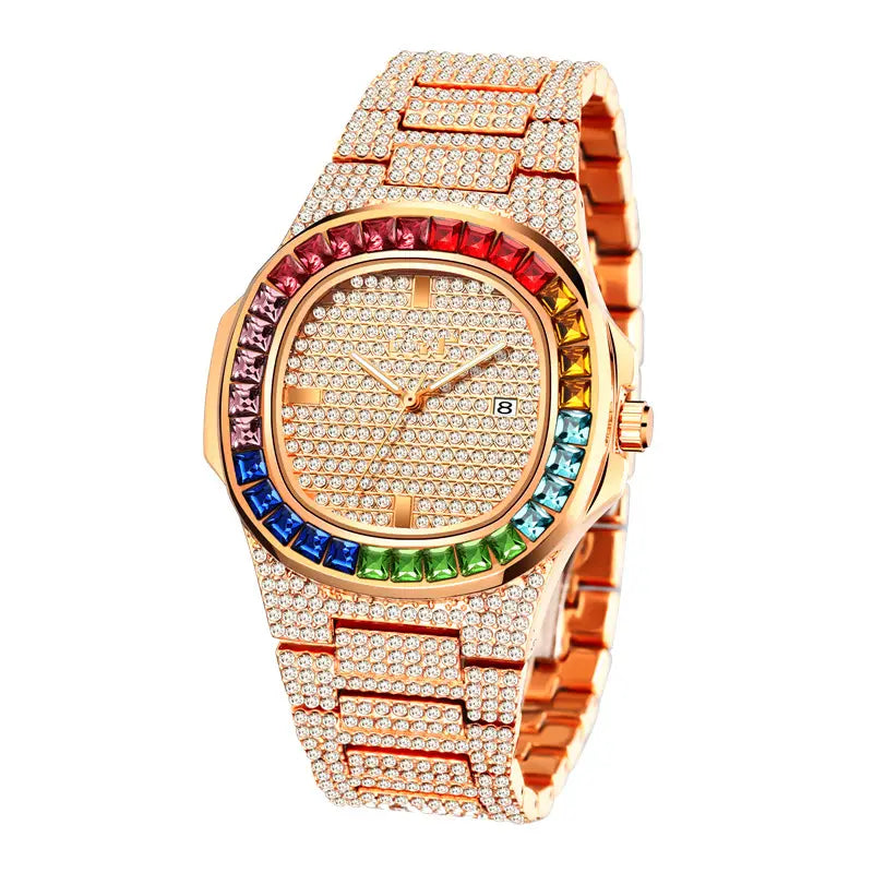 Trend Square Diamond Men’s Watch