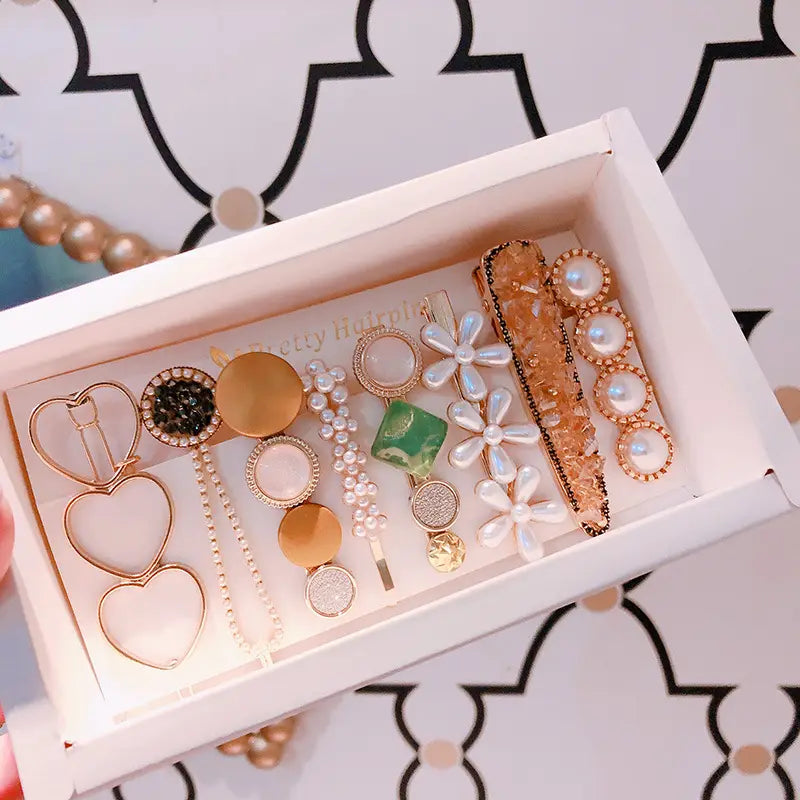 Deep Sea Mermaid Pearl Hairpin