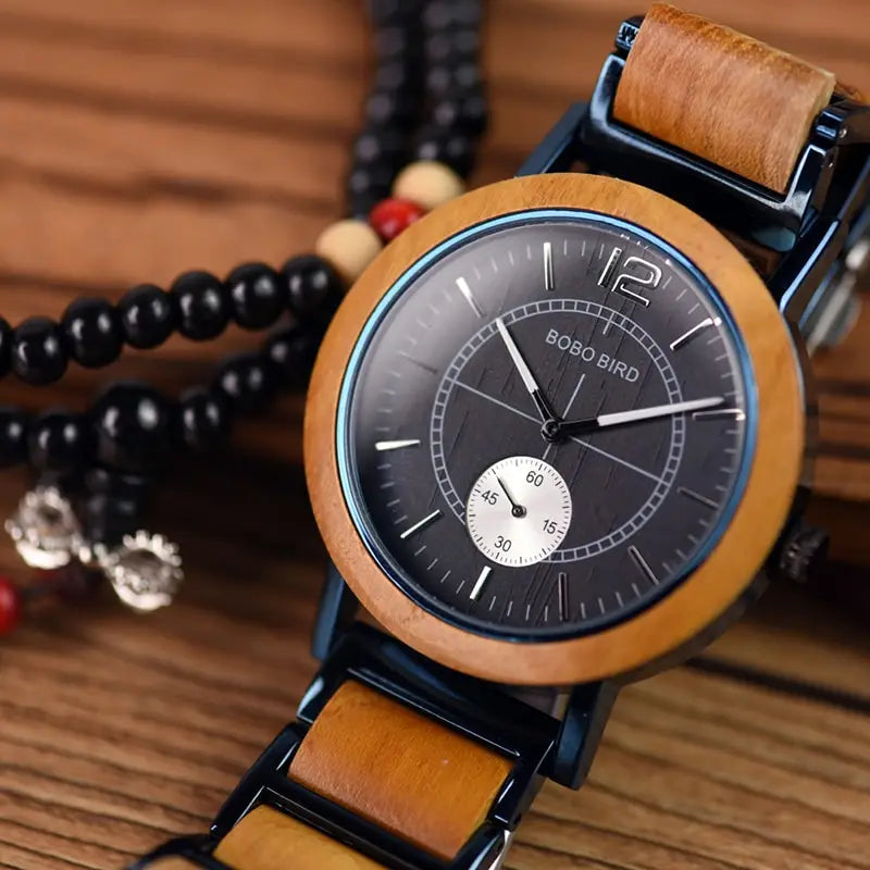 Wooden Couple Watch