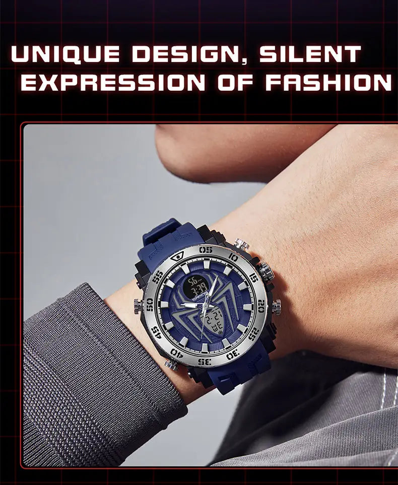 Men’s Outdoor Multifunctional Luminous Spider Watch