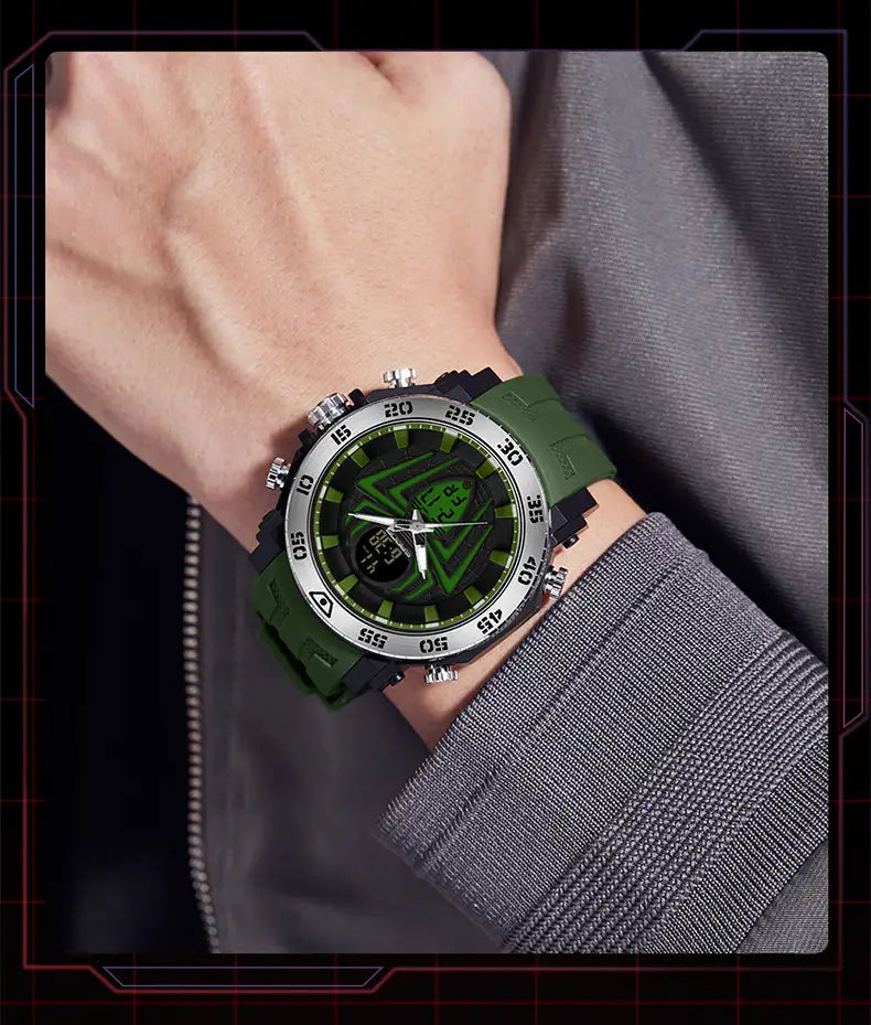 Men’s Outdoor Multifunctional Luminous Spider Watch