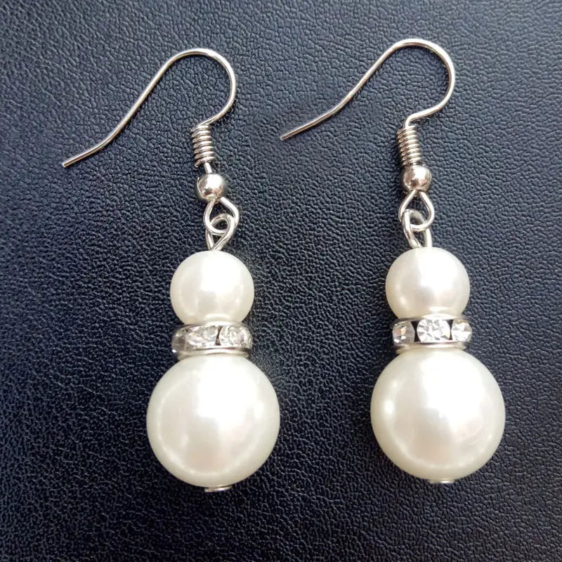 Elegant Pearl Jewelry Set