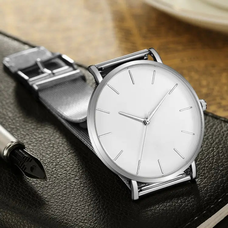 Mesh Belt Men’s Watch