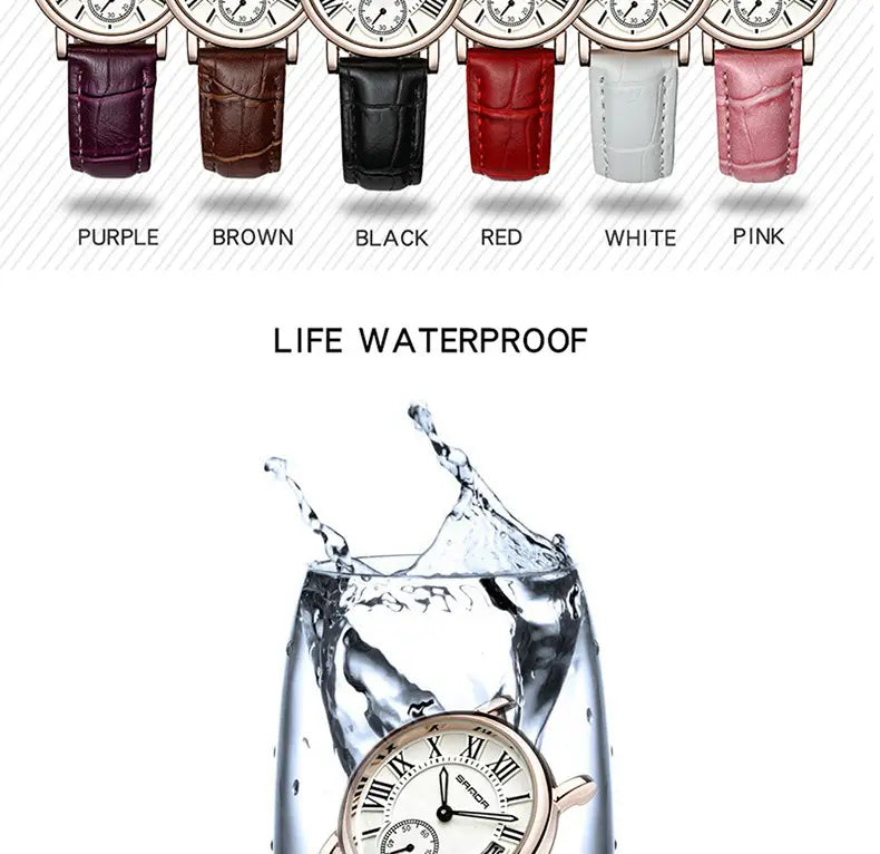 Waterproof Delicate Belt Women’s Watch