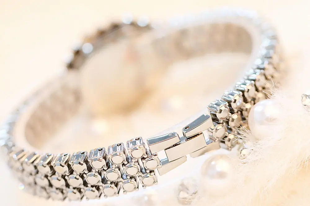 Luxury Full Diamond Steel Watch