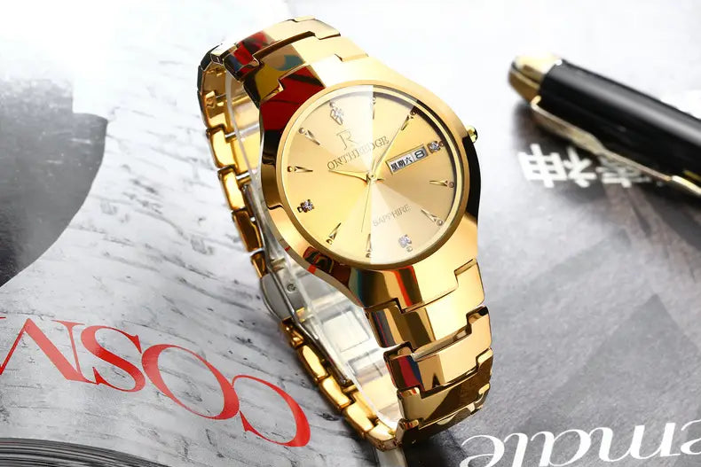 Men’s Tungsten Steel Quartz Watch