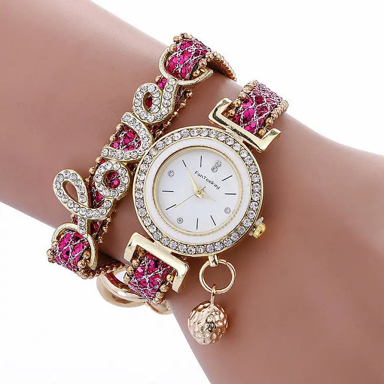 Sequin Bracelet Watch