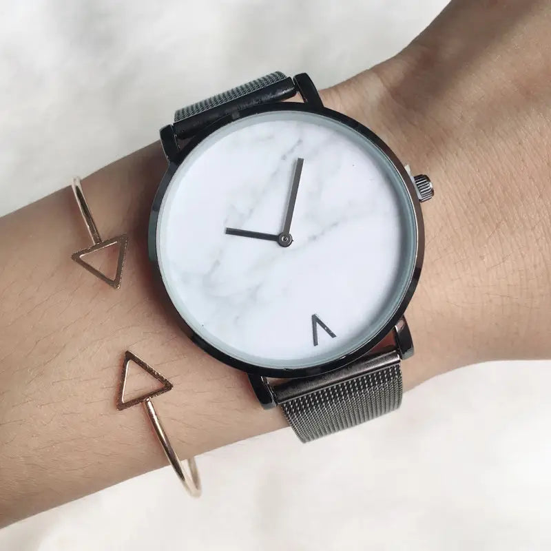 Wire Mesh Quartz Watch