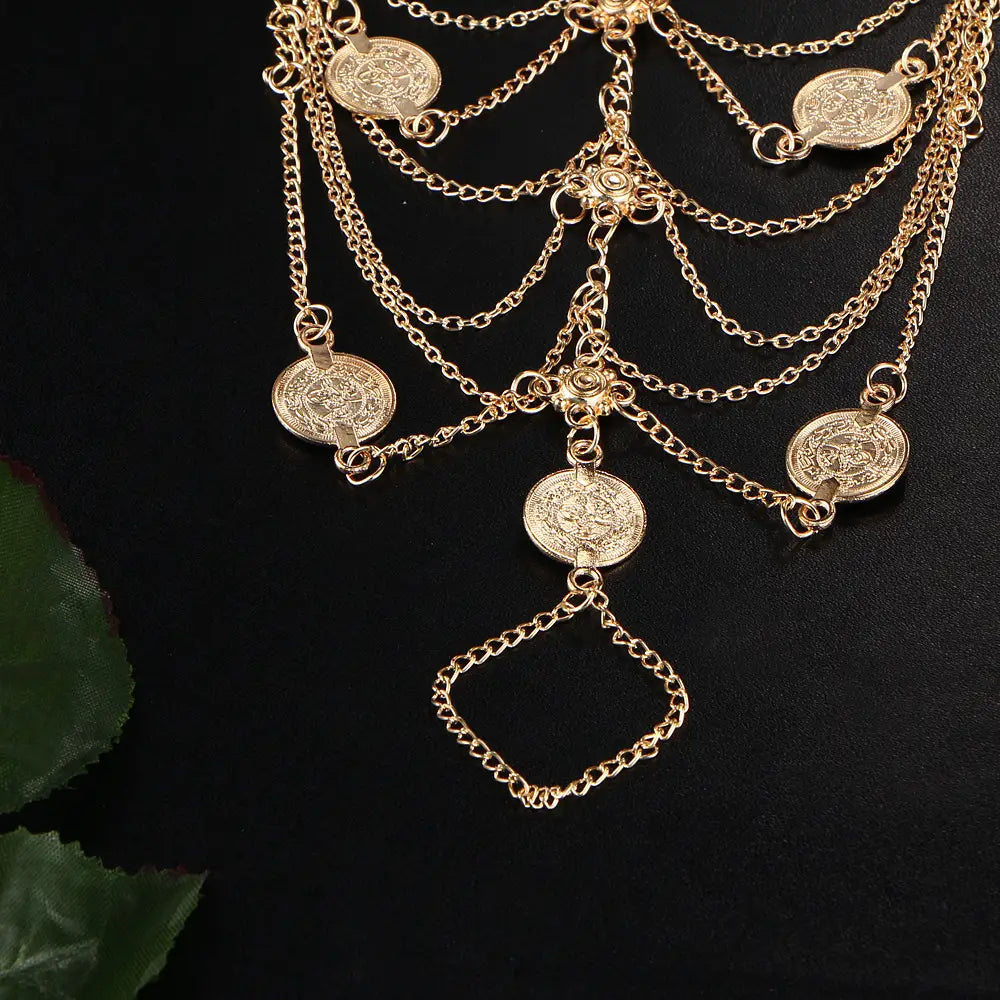 Boho Silver Anklet