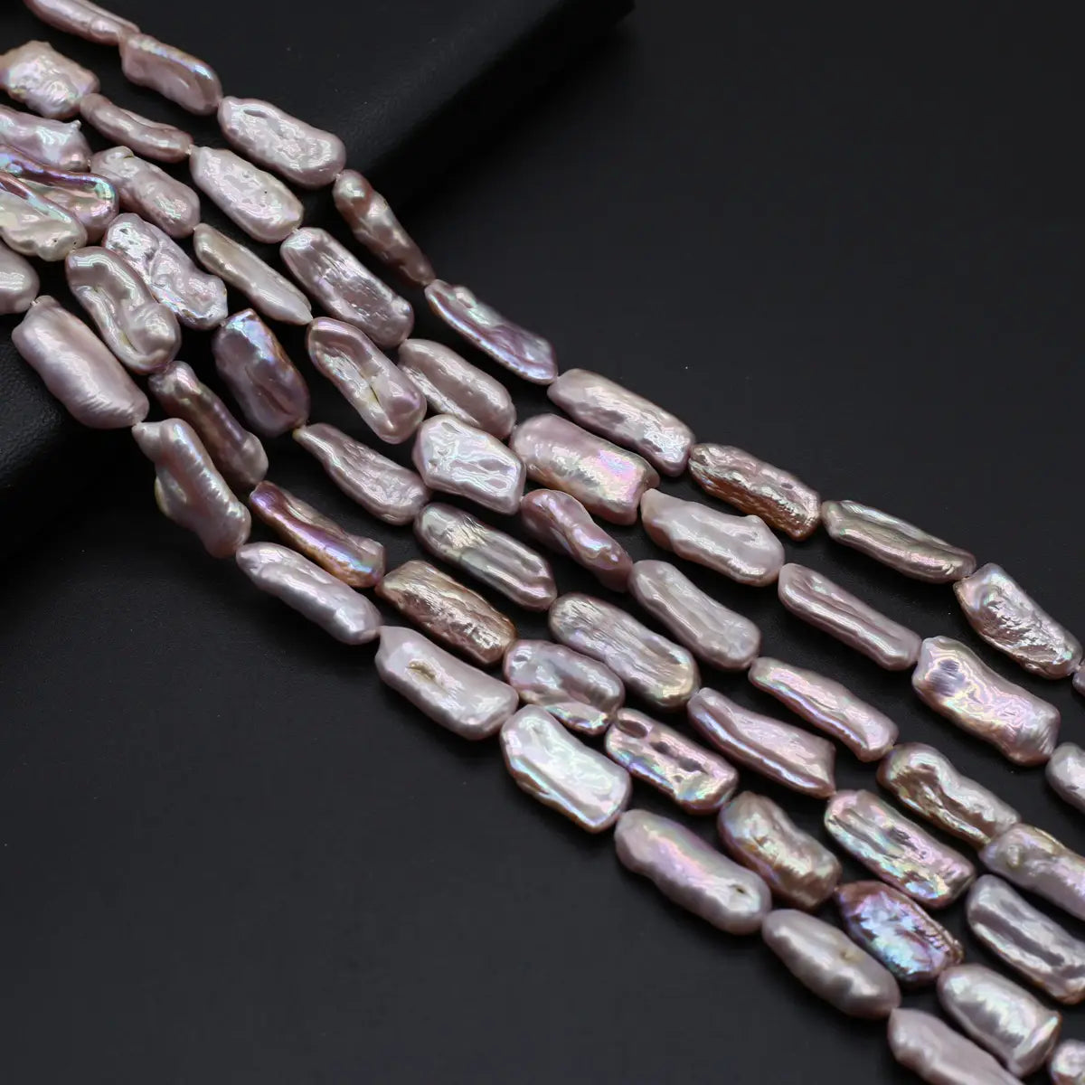 Bright Purple Pearl Beads