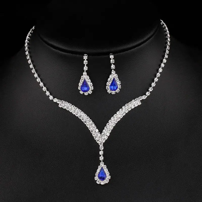 Necklace and Eardrop Set for Women