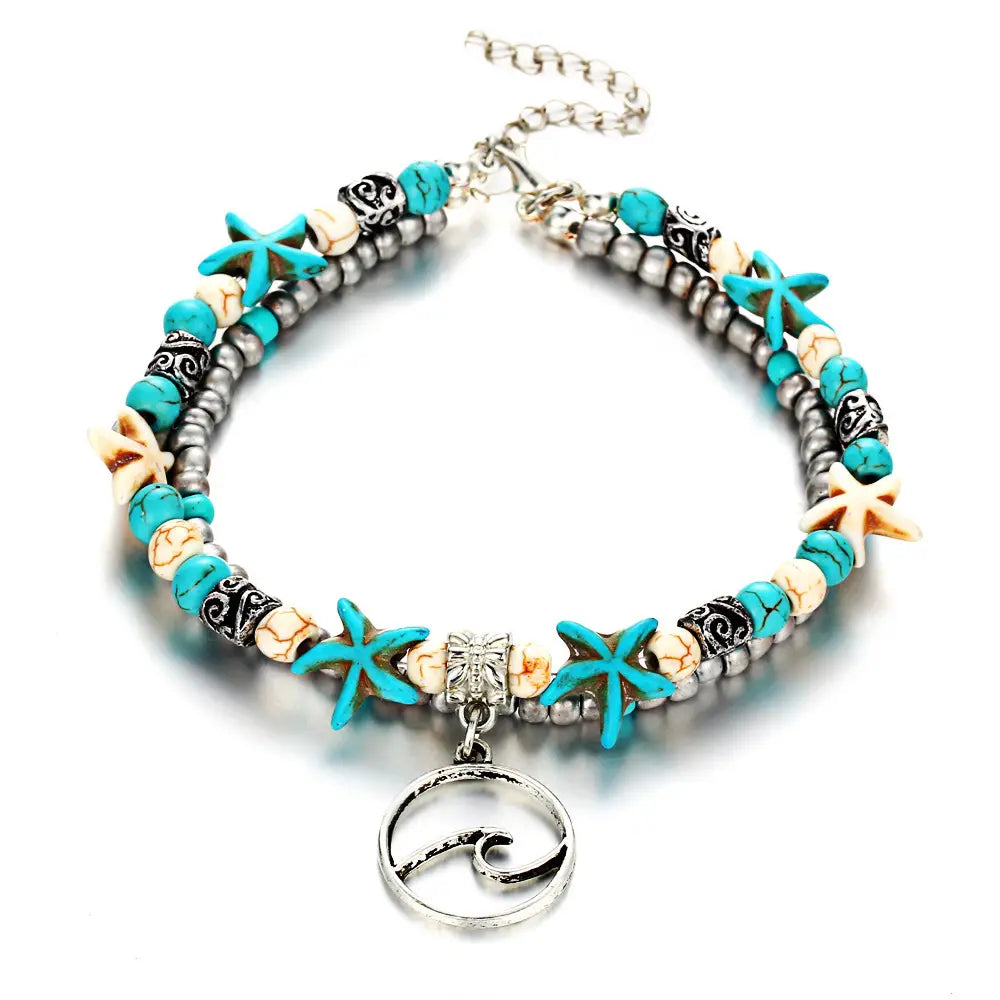 Starfish Anklet Beach Jewelry