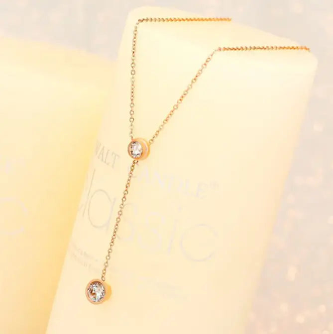 Rose Gold Stainless Steel Necklace