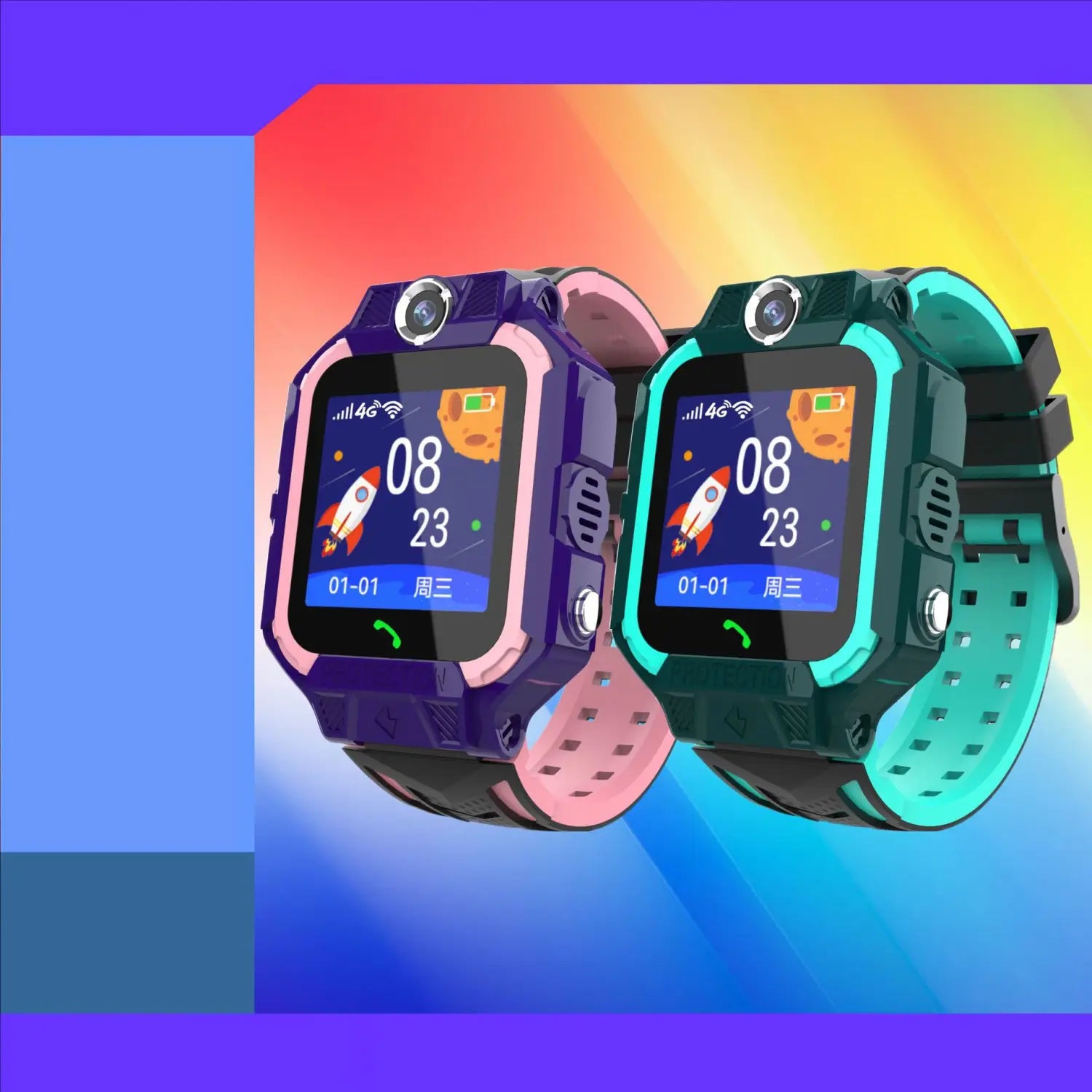 Kids Waterproof 4G Smart Phone Watch