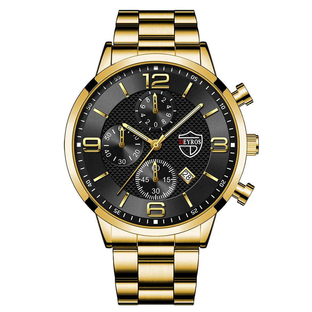 Luminous Steel Band Men’s Fashion Watch