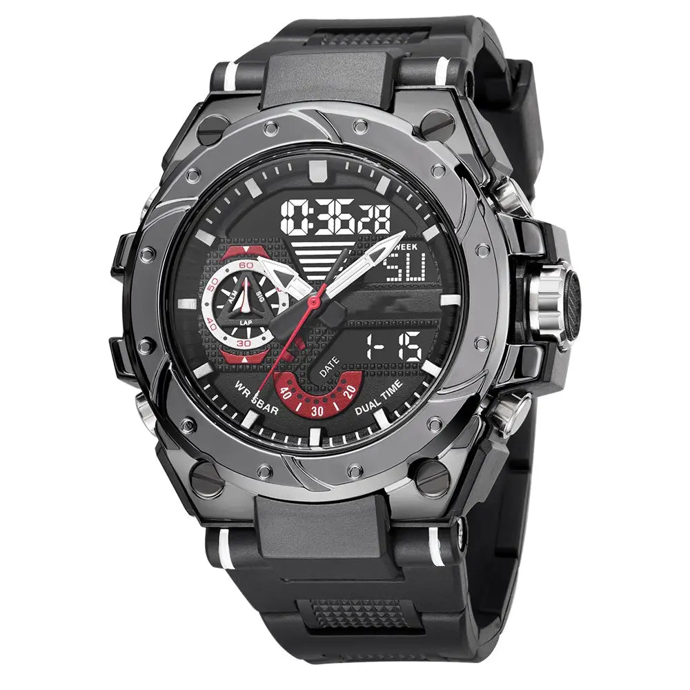 Dual Display Outdoor Waterproof Watch